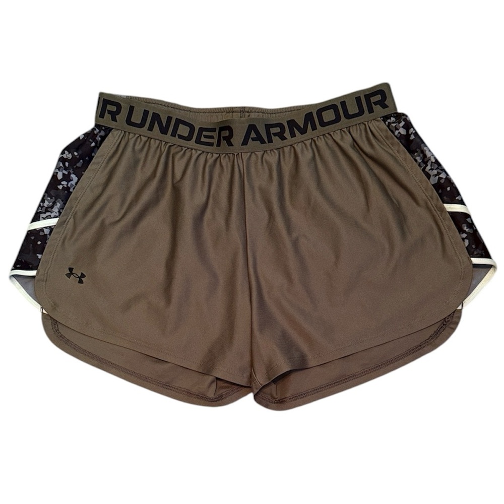🖤 Under Armour Green Side Detail Athletic Shorts